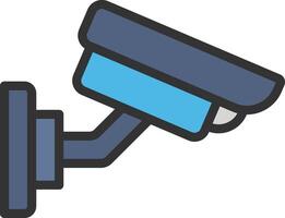 Cctv Camera icon image. Suitable for mobile apps, web apps and print media. vector