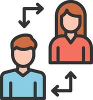 Change icon image. Suitable for mobile apps, web apps and print media. vector