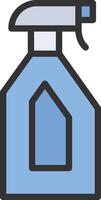 Cleaning Spray icon image. Suitable for mobile apps, web apps and print media. vector