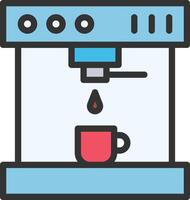 Coffee Maker icon image. Suitable for mobile apps, web apps and print media. vector
