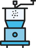 Coffee Grinder icon image. Suitable for mobile apps, web apps and print media. vector
