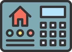 Control Panel icon image. Suitable for mobile apps, web apps and print media. vector