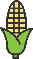 Corn icon image. Suitable for mobile apps, web apps and print media. vector