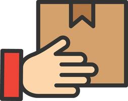 Delivery icon image. Suitable for mobile apps, web apps and print media. vector