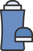Deodorant icon image. Suitable for mobile apps, web apps and print media. vector