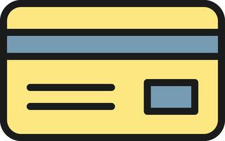 Debit Card icon image. Suitable for mobile apps, web apps and print media. vector