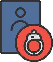 Deported icon image. Suitable for mobile apps, web apps and print media. vector