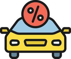 Discount icon image. Suitable for mobile apps, web apps and print media. vector