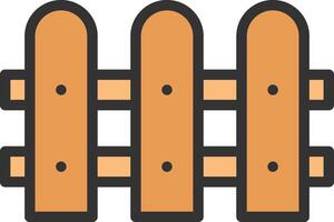 Fence icon image. Suitable for mobile apps, web apps and print media. vector