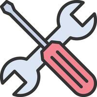Fix icon image. Suitable for mobile apps, web apps and print media. vector