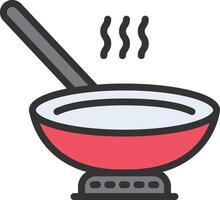 Fry icon image. Suitable for mobile apps, web apps and print media. vector