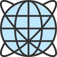 Global icon image. Suitable for mobile apps, web apps and print media. vector