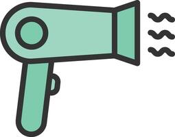 Hairdryer icon image. Suitable for mobile apps, web apps and print media. vector