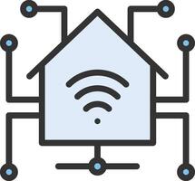 Home Automation icon image. Suitable for mobile apps, web apps and print media. vector