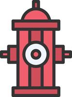 Hydrant icon image. Suitable for mobile apps, web apps and print media. vector