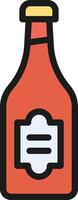 Ketchup icon image. Suitable for mobile apps, web apps and print media. vector