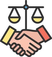 Law icon image. Suitable for mobile apps, web apps and print media. vector