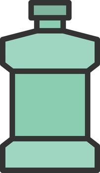 Mouthwash icon image. Suitable for mobile apps, web apps and print media. vector
