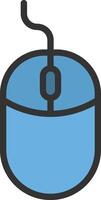 Mouse icon image. Suitable for mobile apps, web apps and print media. vector