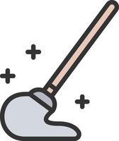 Mop icon image. Suitable for mobile apps, web apps and print media. vector