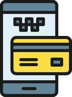 Online Payment icon image. Suitable for mobile apps, web apps and print media. vector