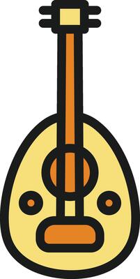 Oud icon image. Suitable for mobile apps, web apps and print media.