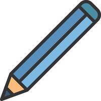 Pencil icon image. Suitable for mobile apps, web apps and print media. vector