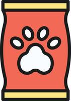 Pet Food icon image. Suitable for mobile apps, web apps and print media. vector