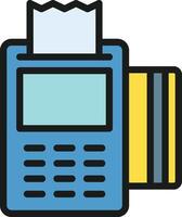 Pos Terminal icon image. Suitable for mobile apps, web apps and print media. vector