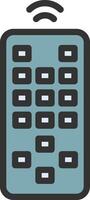 Remote Control icon image. Suitable for mobile apps, web apps and print media. vector