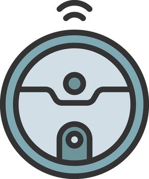 robot vacío icono imagen. adecuado para móvil aplicaciones, web aplicaciones y impresión medios de comunicación. vector