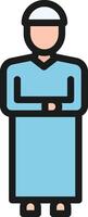 Salah icon image. Suitable for mobile apps, web apps and print media. vector