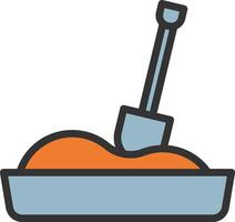 Sandbox icon image. Suitable for mobile apps, web apps and print media. vector