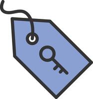 Security Token icon image. Suitable for mobile apps, web apps and print media. vector
