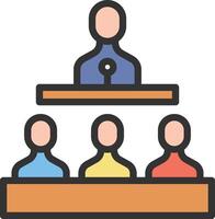 Senate icon image. Suitable for mobile apps, web apps and print media. vector