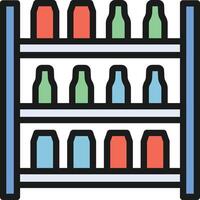 Shelves icon image. Suitable for mobile apps, web apps and print media. vector