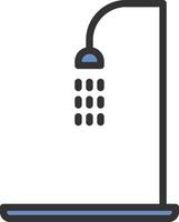 Shower icon image. Suitable for mobile apps, web apps and print media. vector