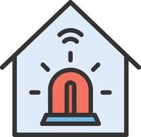 Smart Alarm icon image. Suitable for mobile apps, web apps and print media. vector