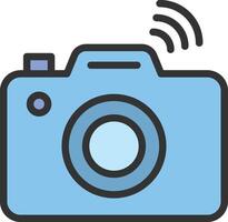 Smart Camera icon image. Suitable for mobile apps, web apps and print media. vector