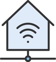 Smart Home icon image. Suitable for mobile apps, web apps and print media. vector