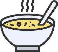 Soup icon image. Suitable for mobile apps, web apps and print media. vector