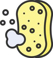 Sponge icon image. Suitable for mobile apps, web apps and print media. vector