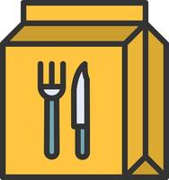 Take Away icon image. Suitable for mobile apps, web apps and print media. vector
