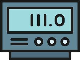 Taxi Meter icon image. Suitable for mobile apps, web apps and print media. vector