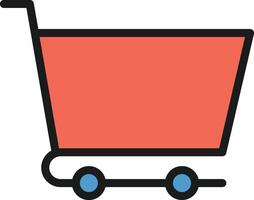 Trolley icon image. Suitable for mobile apps, web apps and print media. vector