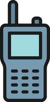 Walkie Talkie icon image. Suitable for mobile apps, web apps and print media. vector
