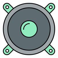 CD and music cd icon concept vector