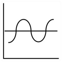 Graph and chart icon concept vector