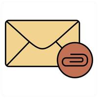 Link Message and connection icon concept vector