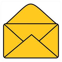 Envelope and message icon concept vector